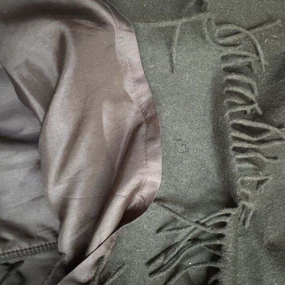 Jenne Maag Wool Wrap Skirt Womens M‎ Fringe Vintage Southwestern 90s Boho Cowboy - Picture 5 of 7